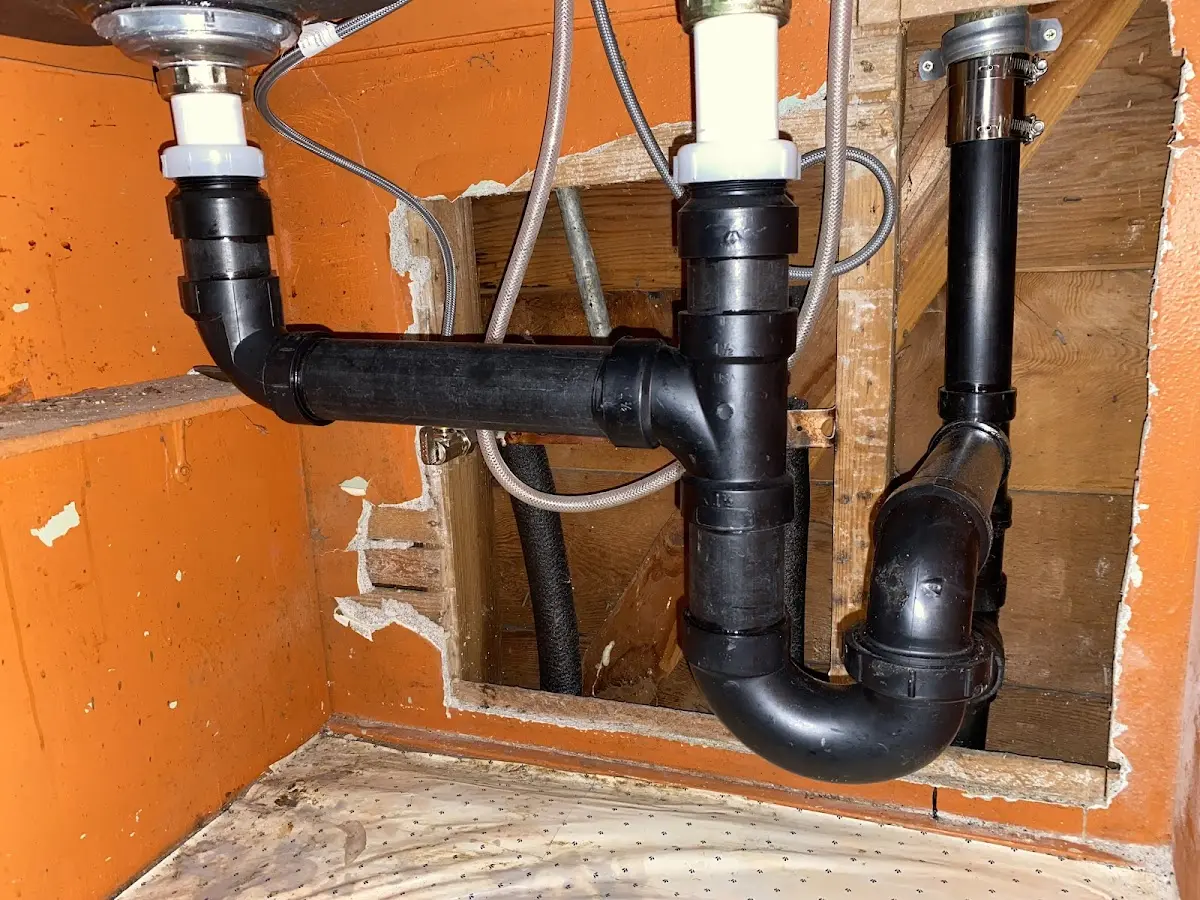 Professional Repiping Services equipment and tools on the job in Indiana